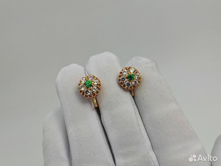 Пара серёг 585 пробы. Рассрочка