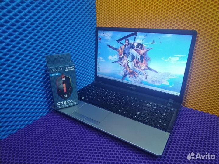 Игровой ноутбук Samsung i3 4ядра/8gb/SSD/2видео