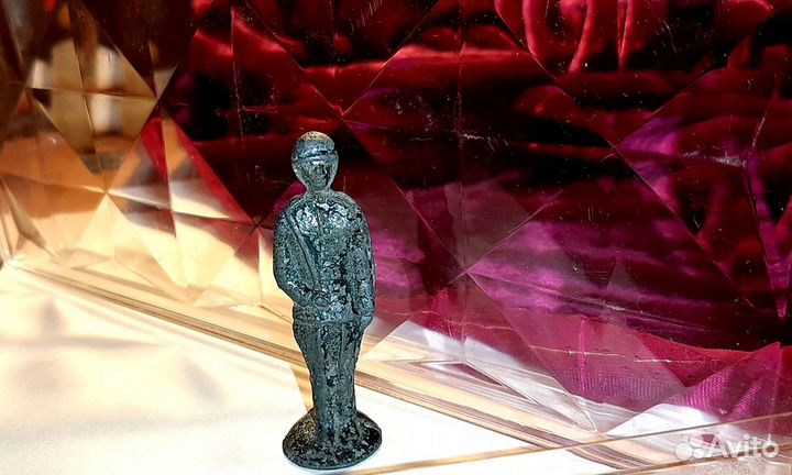 Старинный Оловянный Солдатик Тяжелый Металл СССР