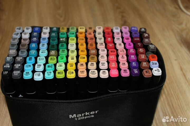 Продам пастель и маркеры