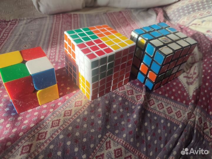 Кубик рубик 3 шт