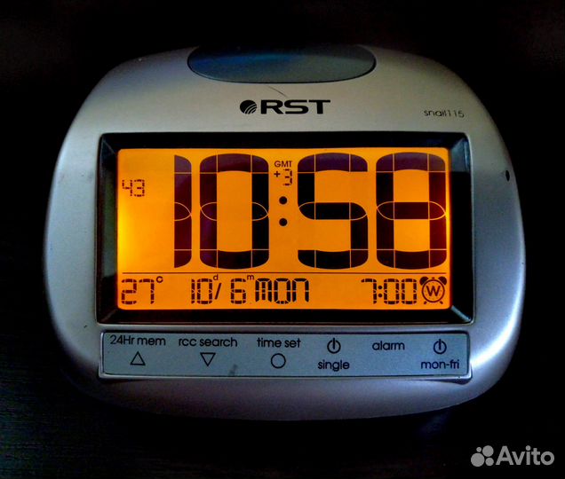 Часы Умный будильник Термометр RST 88115