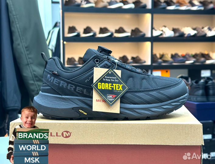 Кроссовки Merrell gore tex термо