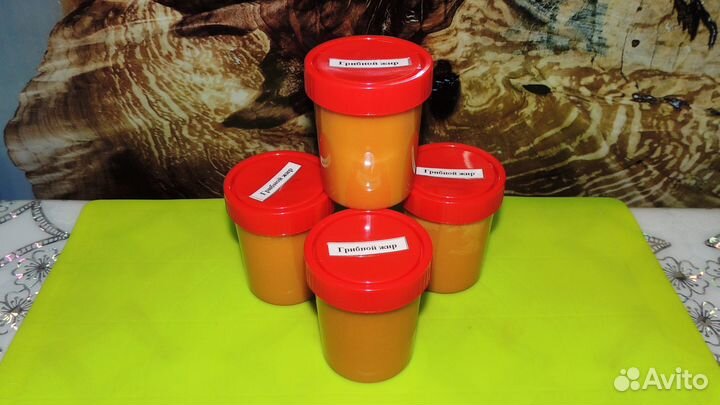 Грибной жир со смолой (живицей) ели