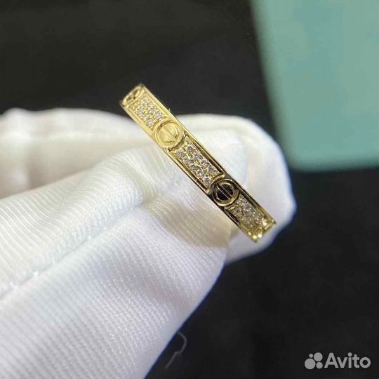 Cartier Love кольцо Желтое золото 0,2ct