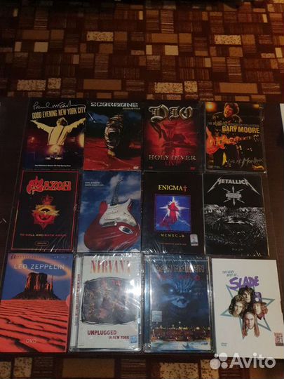 Музыка на dvd