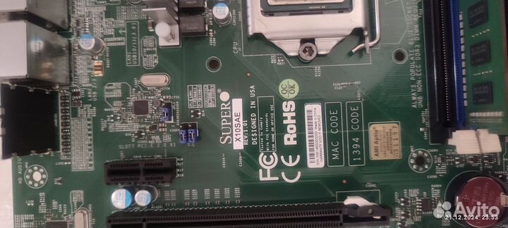 Supermicro X10SAE rev: 1.01 1150 сокет