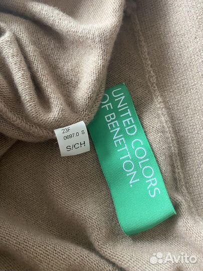 Платье из шерсти Massimo Dutti Benetton D.Exterior