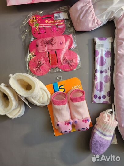 Комплект одежды для девочки 62 новый 10 предм