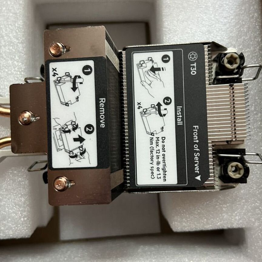 [P26492-001] Радиатор Hpe 380 G10 Plus High Perf P26492-001