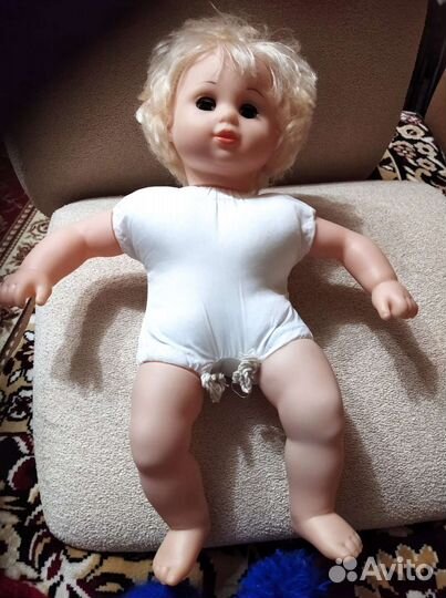 Кукла пупс мягконабивная