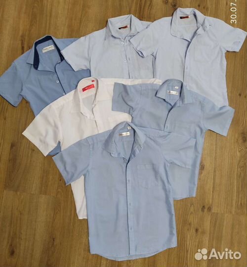 Рубашки школьные