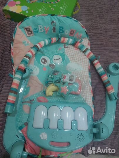 Развивающий коврик с пианино