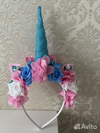 Ободок единорог для девочки/девушки