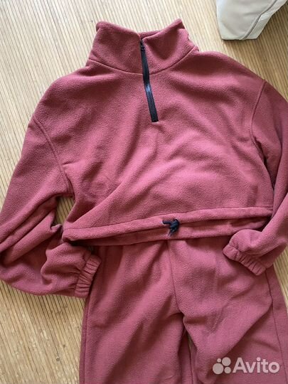 Костюм спортивный женский флисовый новый