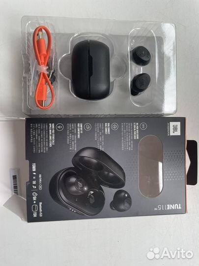 Беспроводные наушники jbl tune 115 tws