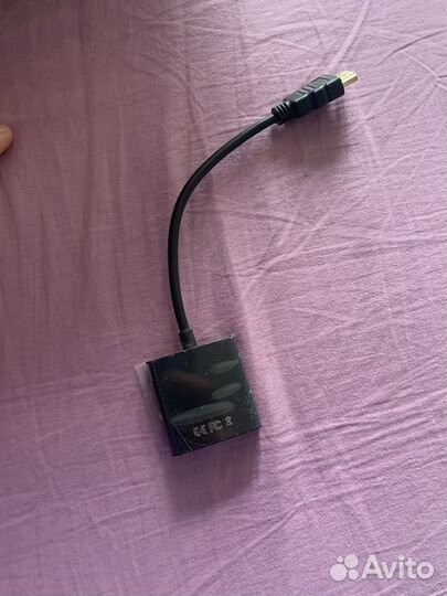 Переходник hdmi vga