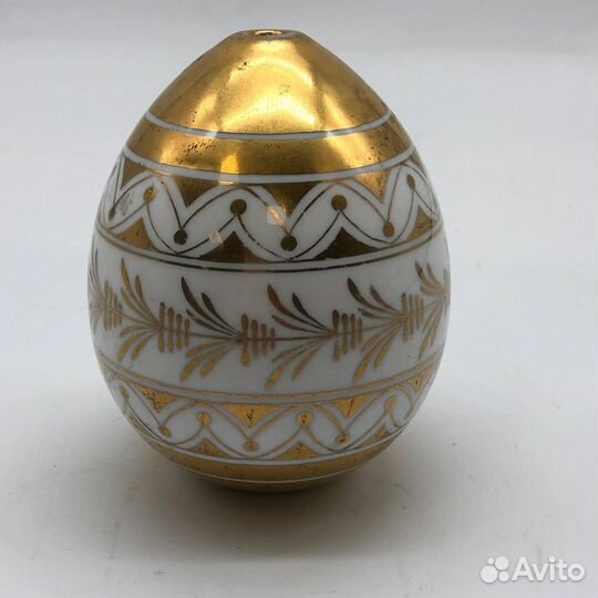 Фарфоровое яйцо с библейским сюжетом, 19 век