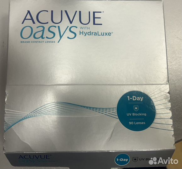 Контактные линзы acuvue oasys 1 day 88 линз