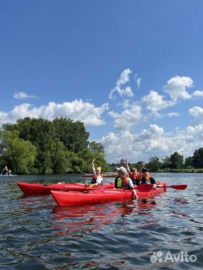 Каякинг в Москве, прогулки с инструктором и аренда