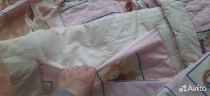 Бортики в детскую кроватку бу