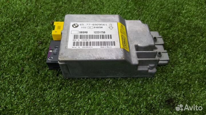 Блок управления airbag Bmw 7 Series E66 N62 4 2002