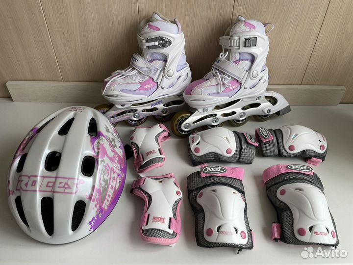 Детские ролики и защита