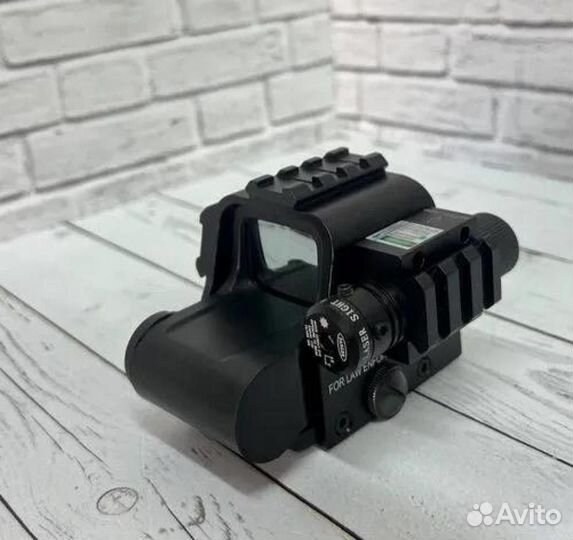 Коллиматор eotech 553G с лцу и планками Weaver