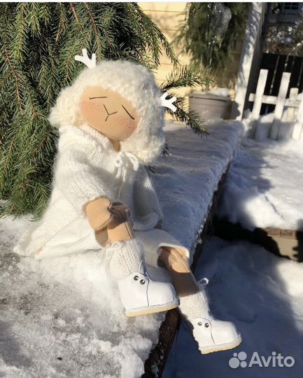 Интерьерная кукла тильда