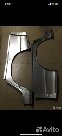 Крыло 2110 Заднее Половина—Новый