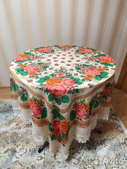 Павловопосадский платок Шерсть Винтаж 146146