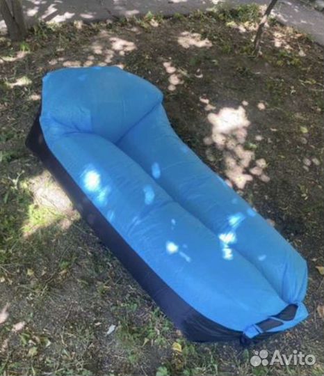 Надувной диван матрас ламзак кресло VIP с подушкой