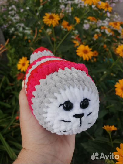 Капибара, игрушки вязаные