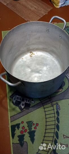 Бак алюминиевый 40 л СССР без крышки