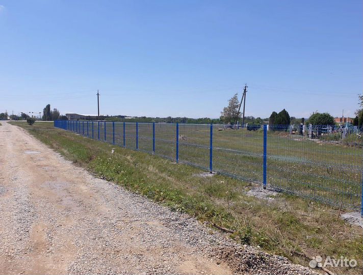 Забор из 3д сетки