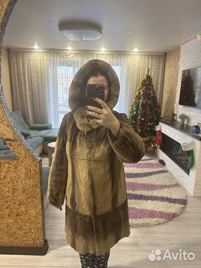 Шуба норковая стриженная 46-52