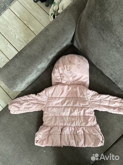 Куртка Gulliver на девочку, розовая, 98