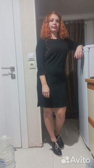 Платье повседневное 44