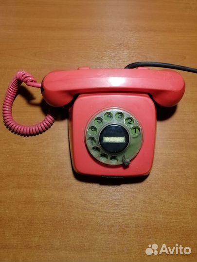 Телефон дисковый