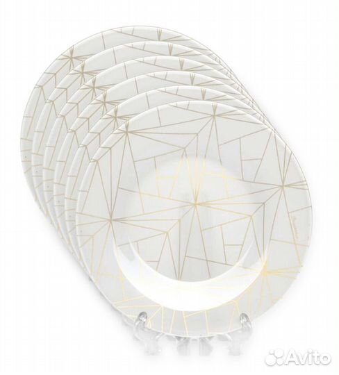 Набор тарелок новый 6 шт