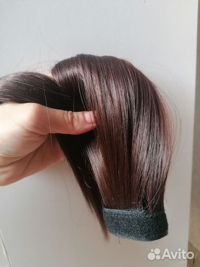 Искусственные накладные волосы хвост шиньон