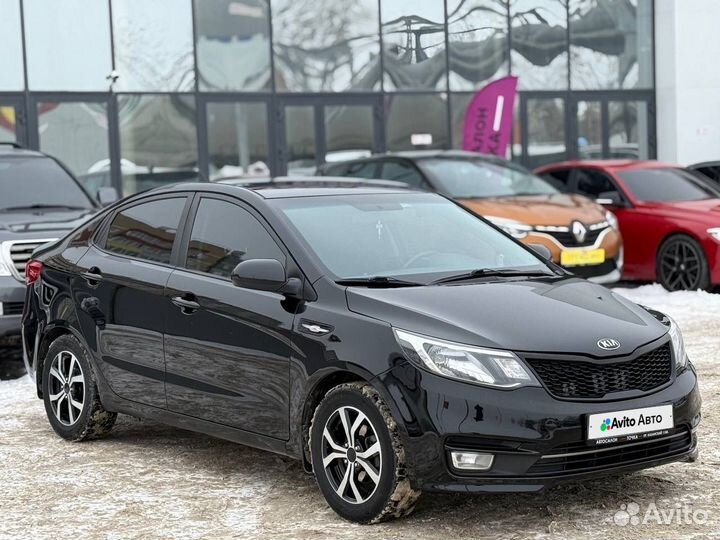 Kia Rio 1.6 МТ, 2017, 129 516 км