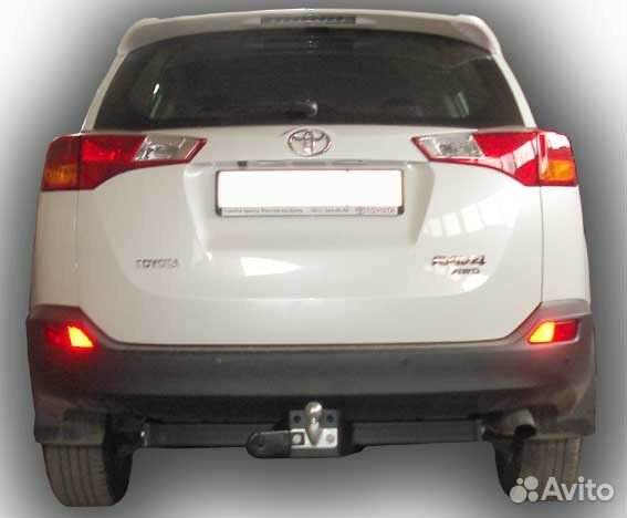 Фаркоп Тойота (Toyota) RAV4 2013-2019 без выреза