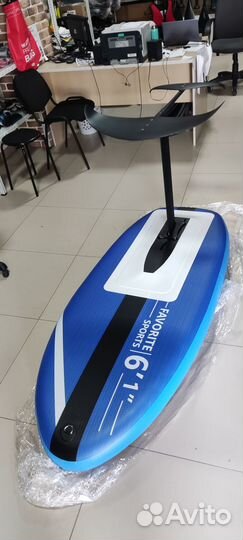 Доска надувная с гидрофойлом