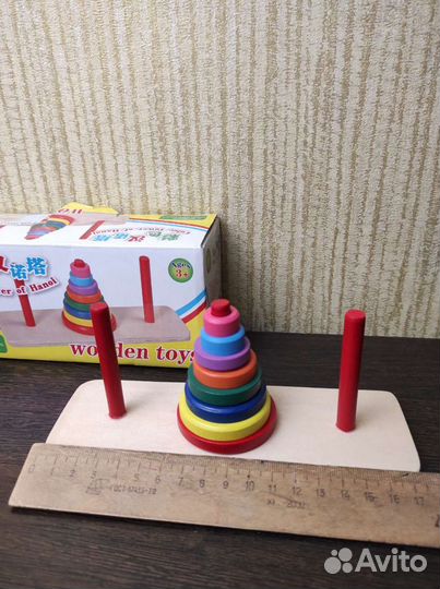 Деревянная пирамидка