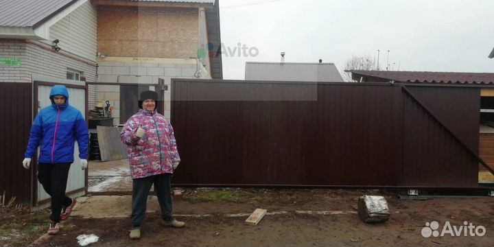 Ворота под ключ