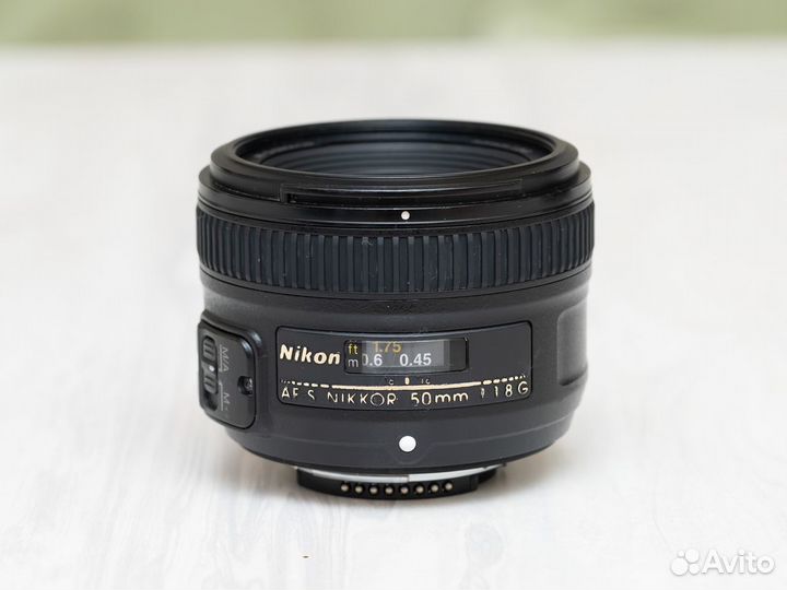 Nikon af-s 50 mm f/1,8