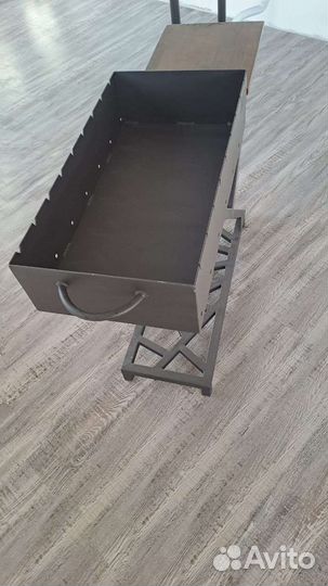 Мангал с крышкой