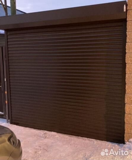 Рольставни ворота на гараж