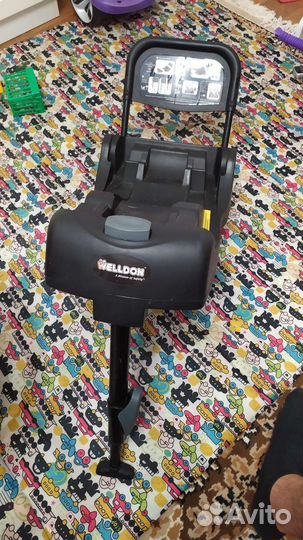 Автолюлька с базой isofix 0-13кг